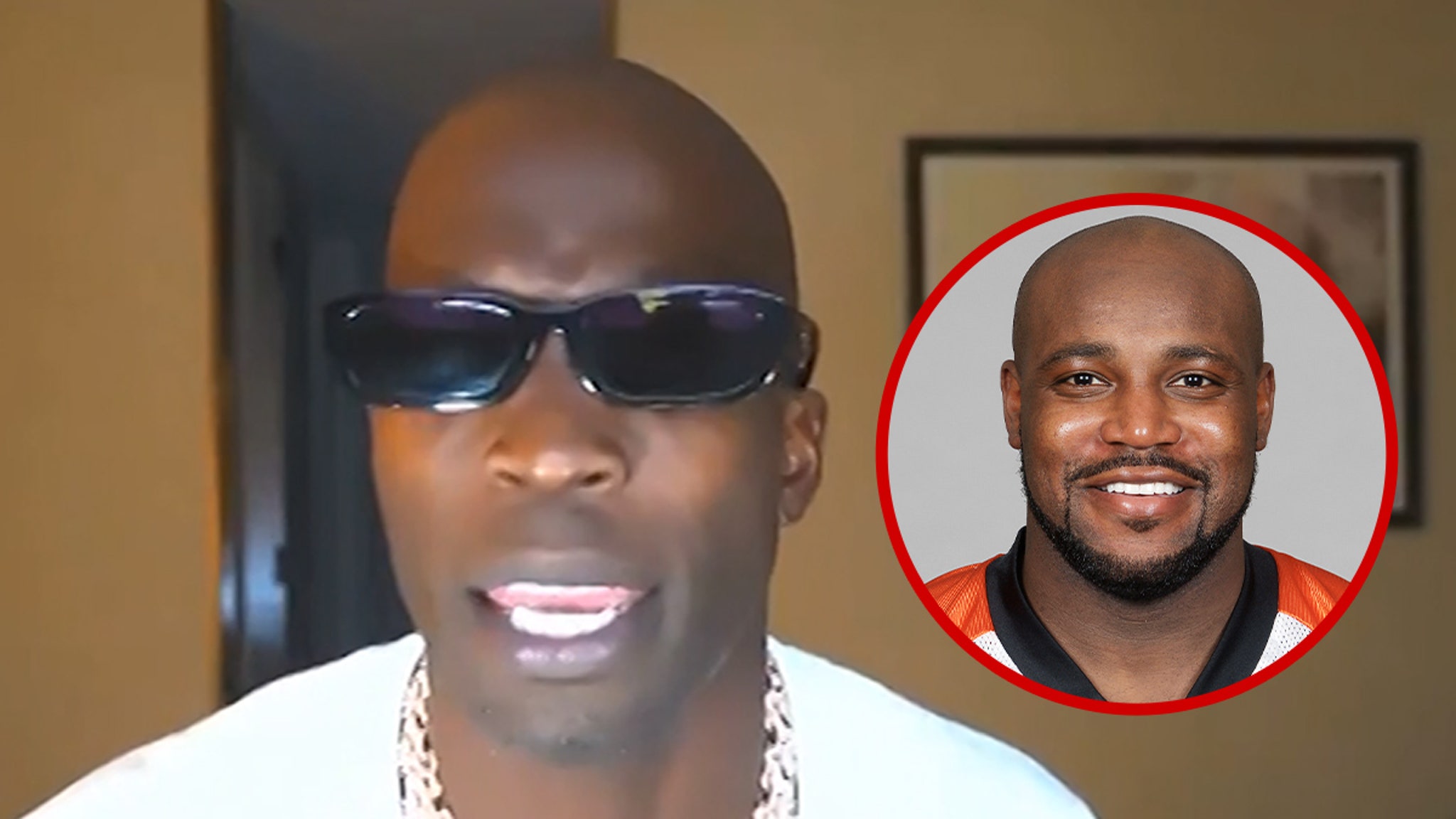 Chad Johnson Emotional Over Rudi Johnson’s Death, Upset He Couldn’t Say Goodbye